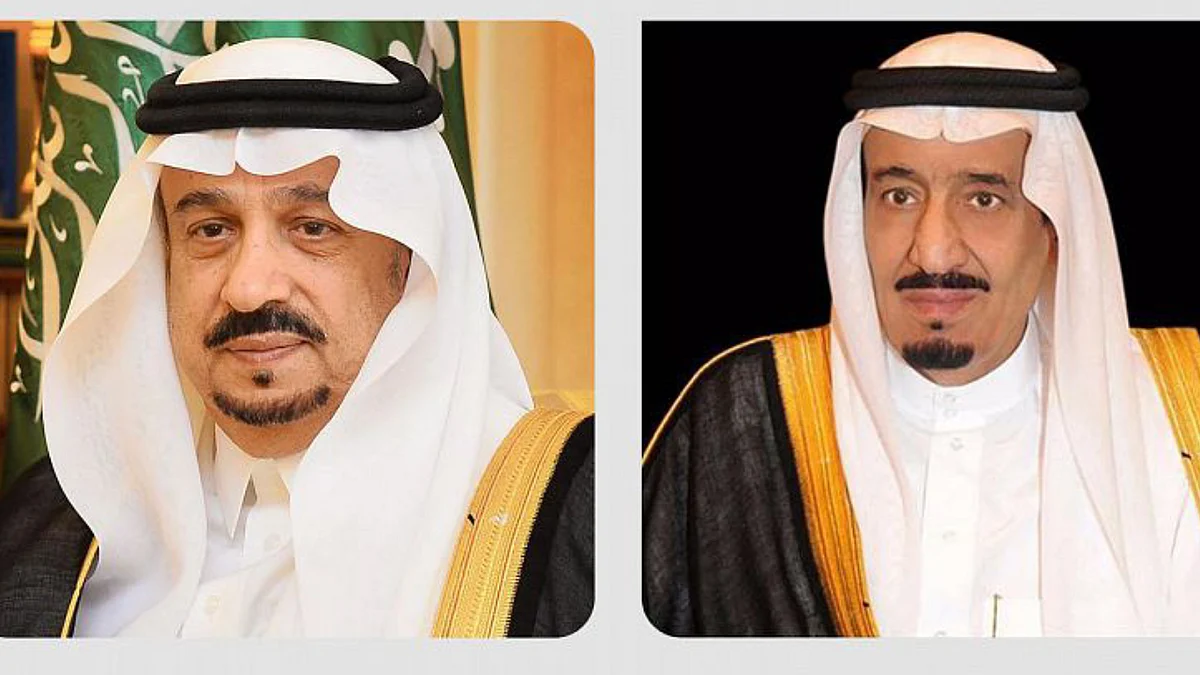 خادم الحرمين وأمير الرياض