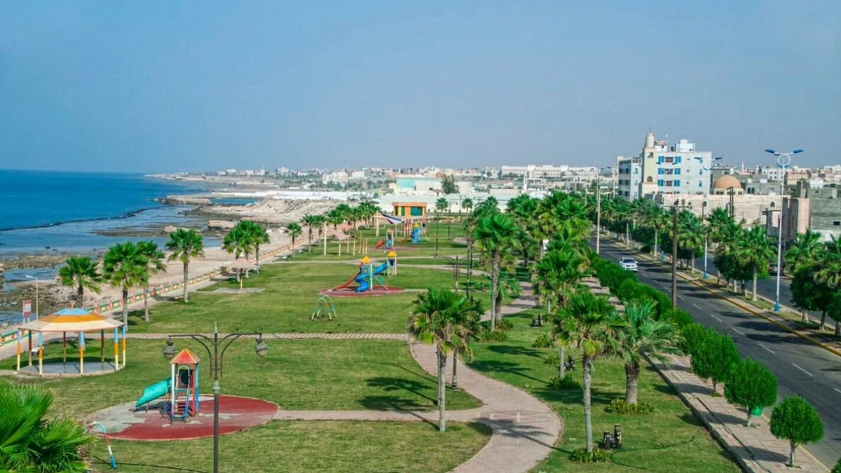 كورنيش محافظة الوجه الجنوبي