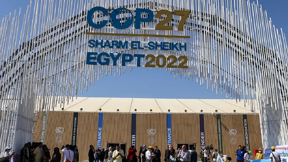 القمة العالمية للمناخ كوب 27 في شرم الشيخ