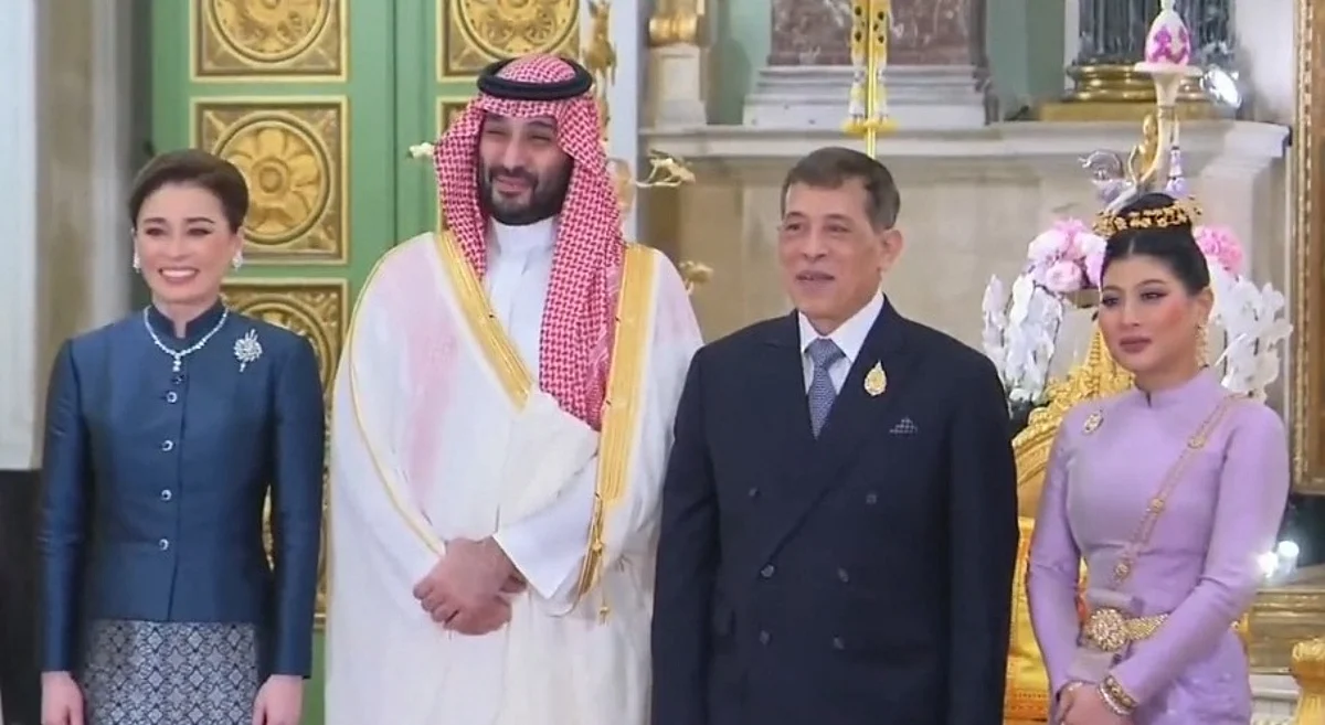 ولي العهد يلتقي ملك مملكة تايلند