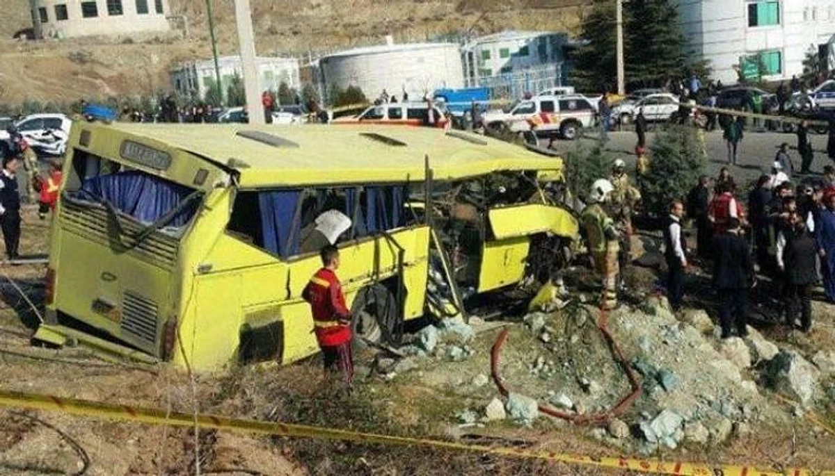 حادث حافلة في إيران – أرشيفية