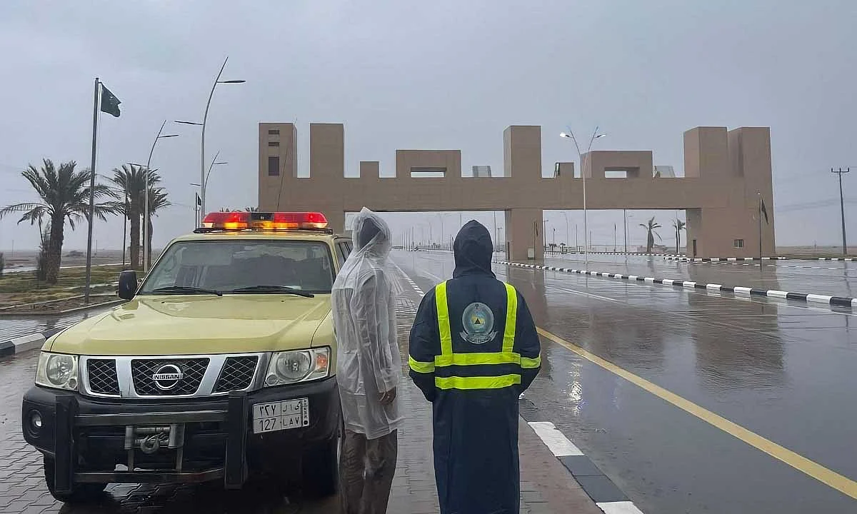 جهود الدفاع المدني بالمدينة المنورة