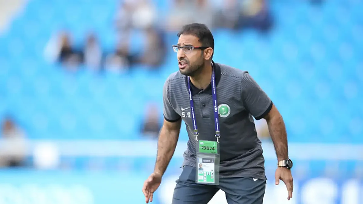 المدير الفني للمنتخب السعودي سعد الشهري