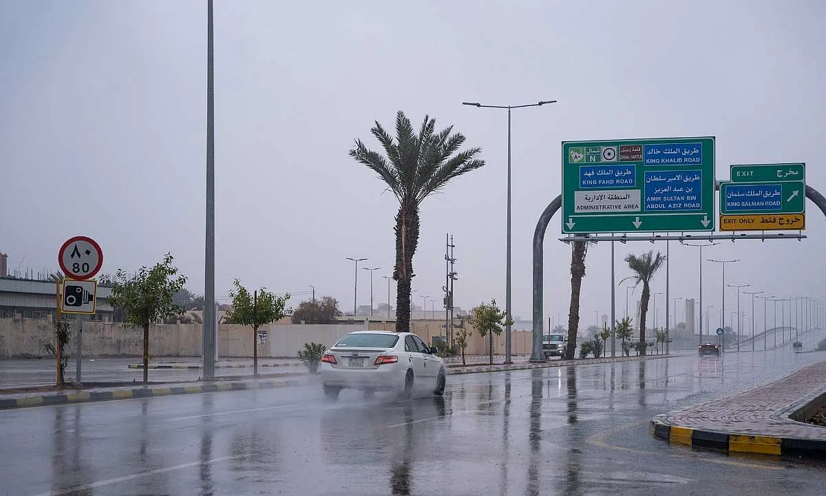 طقس الخميس.. أمطار وزخات من البرد تؤدي لجريان السيول على 3 مناطق