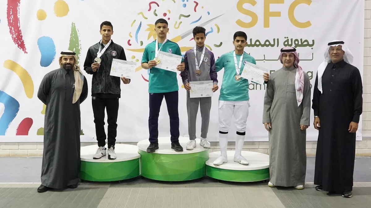 الفائزين ببطولة المملكة للمبارزة