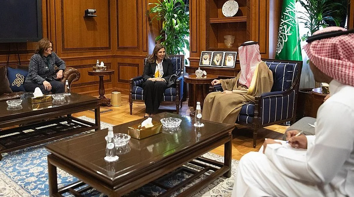 الجبير يستقبل وكيل الأمين العام للأمم المتحدة