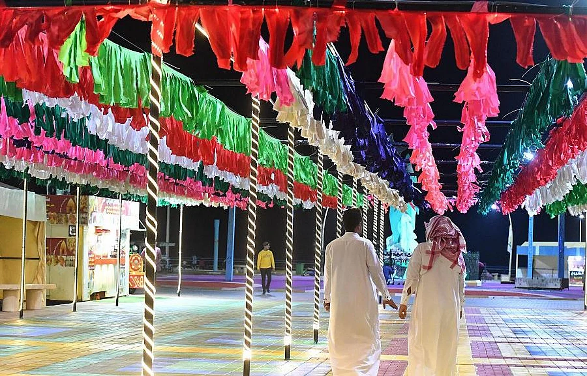 جانب من استعدادات المنطقة للمهرجانات