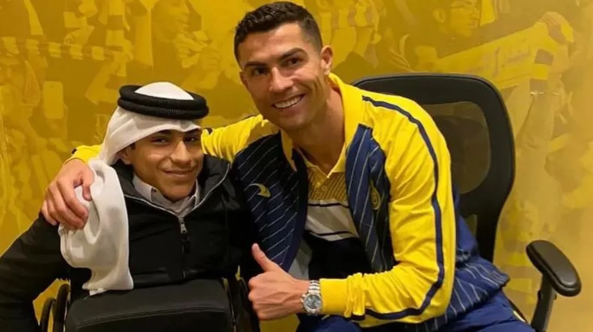 رونالدو مع القارئ