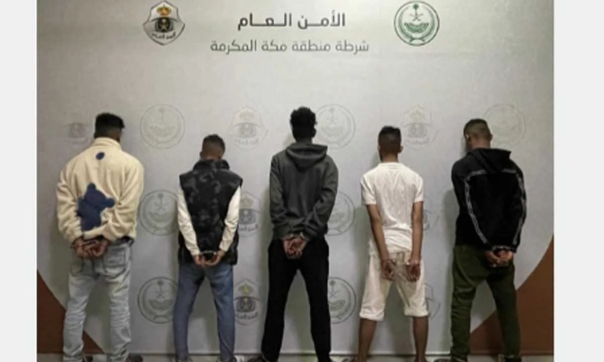 القبض على 5 أشخاص بجدة لارتكابهم حوادث جنائية