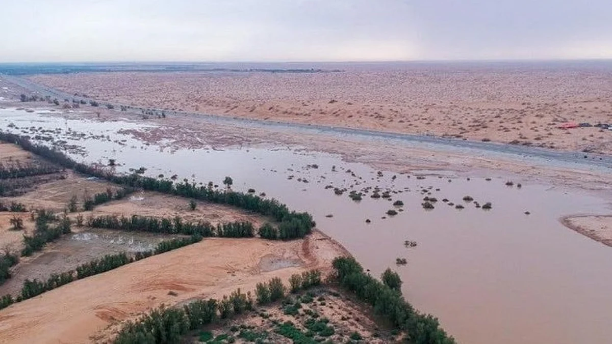 وادي الرمة بالقصيم