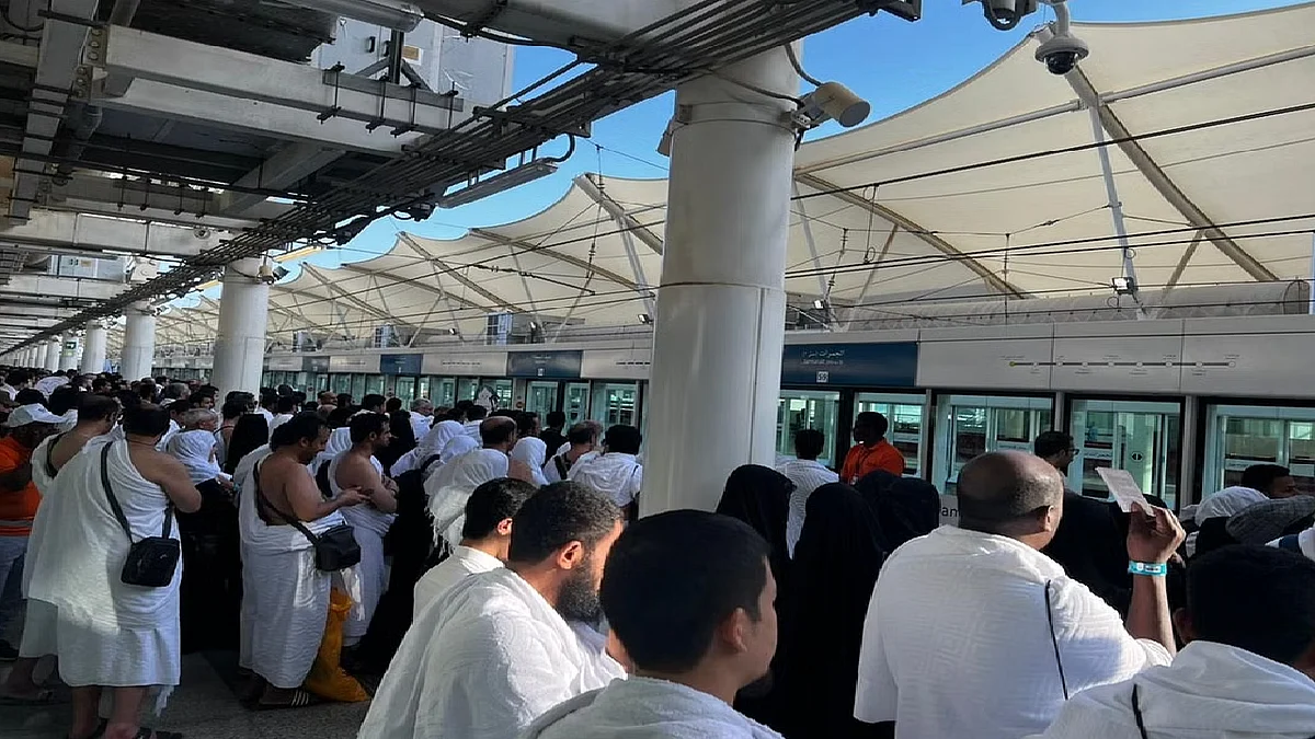 تفويج الحجاج عبر قطار المشاعر