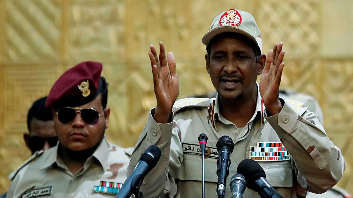 «حميدتي»: هناك خطاب كراهية ضد المؤسسة العسكرية بالسودان ولا عودة للوراء