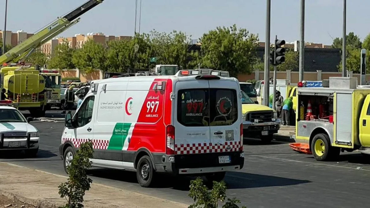 وفاة 4 أشخاص وإصابة 5 آخرين بحادث تصادم في المدينة