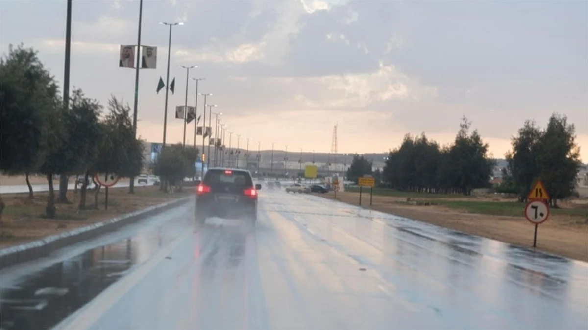 هطول أمطار بالمملكة - أرشيفية