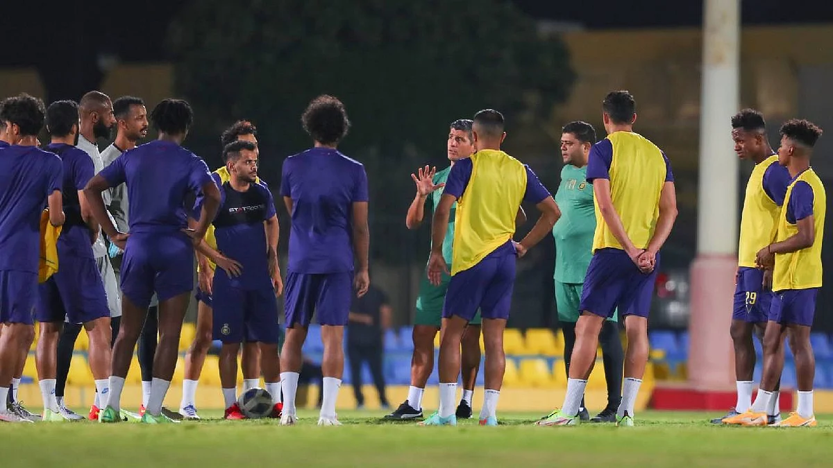 النصر يبدأ الاستعداد لمواجهة الوحدة الإماراتي تحت قيادة بيدرو إيمانويل