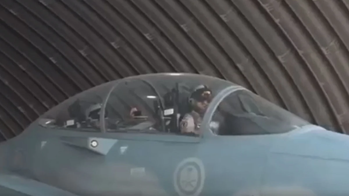 بالفيديو.. المقاتلة السعودية F-15SA تشارك في مناورات نسيم البحر