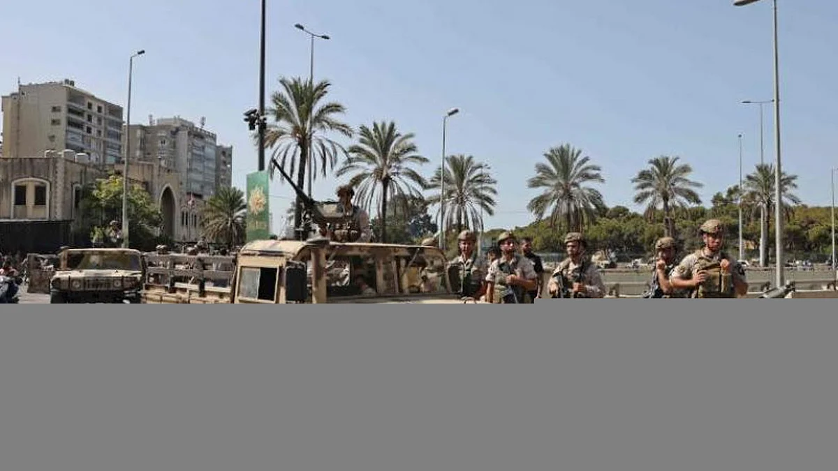 فيديو يظهر عنصرًا من حزب الله يطلق قذيفة «أر بي جي» بعين الرمانة