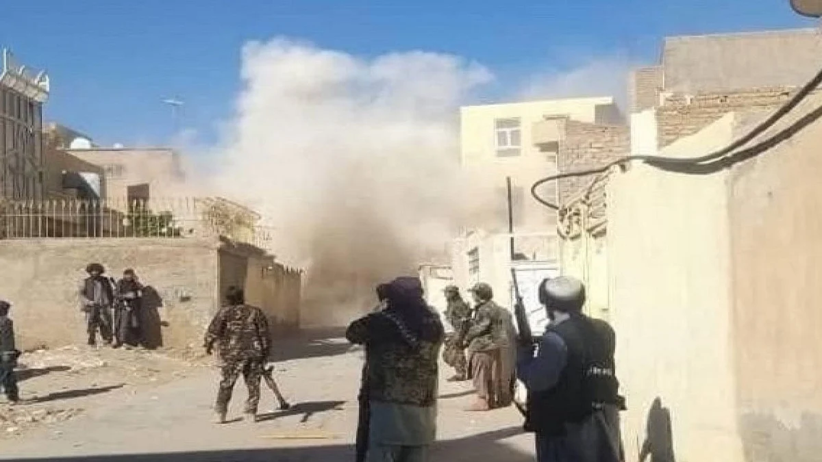 فيديو..طالبان تكشف سبب الاشتباكات العنيفة في هرات بأفغانستان