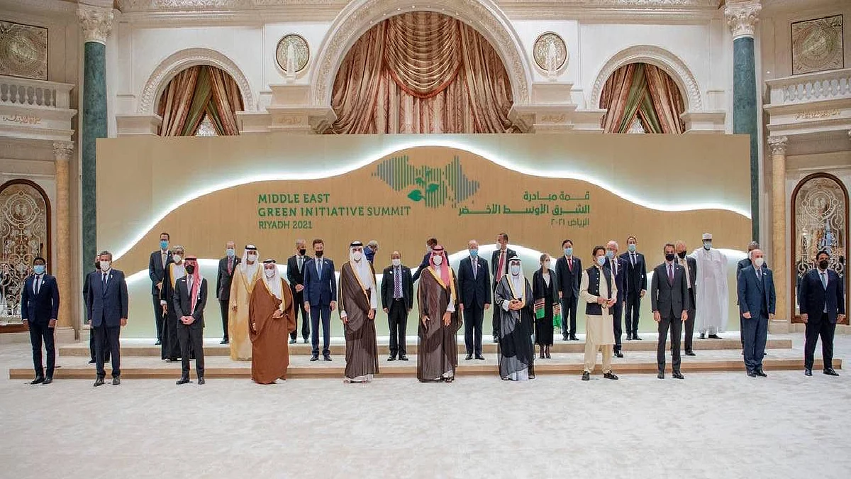 التعاون الخليجي عن «قمة الشرق الأوسط الأخضر»: مرحلة جديدة وتاريخية