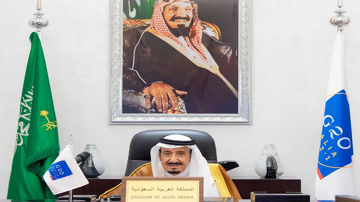 بالفيديو.. كلمة خادم الحرمين الشريفين أمام قمة مجموعة العشرين بروما