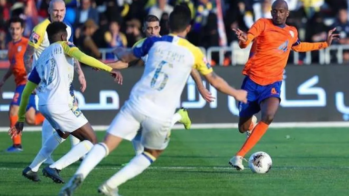 النصر يواصل التراجع ويتعادل مع الفيحاء بهدف لكل فريق
