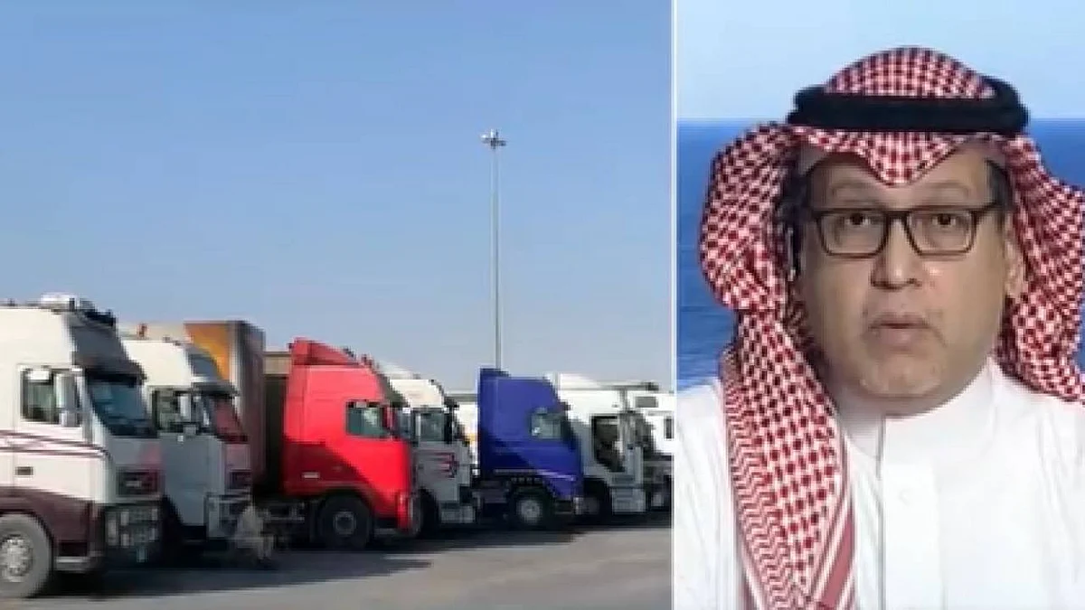 سائقو الشاحنات الأجانب يديرون سوقا سوداء داخل المملكة.. ومسؤول يحذر