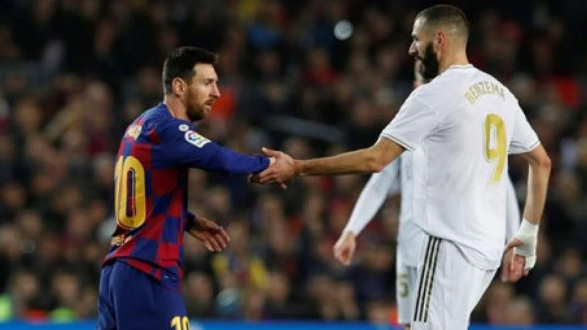 حارس ريال مدريد: بنزيما أحق بالكرة الذهبية من ميسي