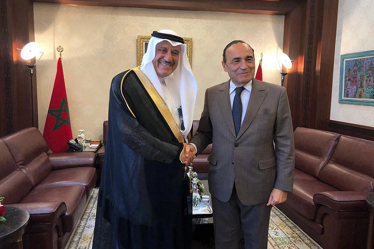 سفير السعودية بالمغرب يزور مجلس النواب ورئيس مجلس المستشارين