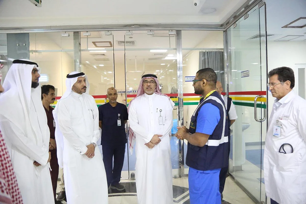 بالصور.. وكيل «الصحة» يقف على جاهزية الخدمات الطبية للمعتمرين بمكة