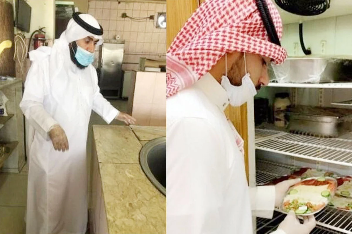 حملات رقابية على المنشآت الغذائية بالأسياح وتطبيق الجزاءات بحق المخالفين