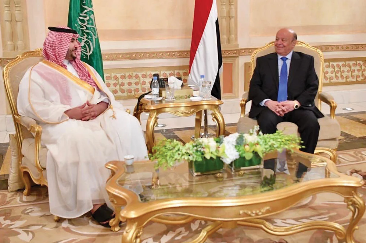 خالد بن سلمان يؤكّد للرئيس هادي موقف المملكة الثابت والداعم لليمن حتى يعم الأمن والسلام