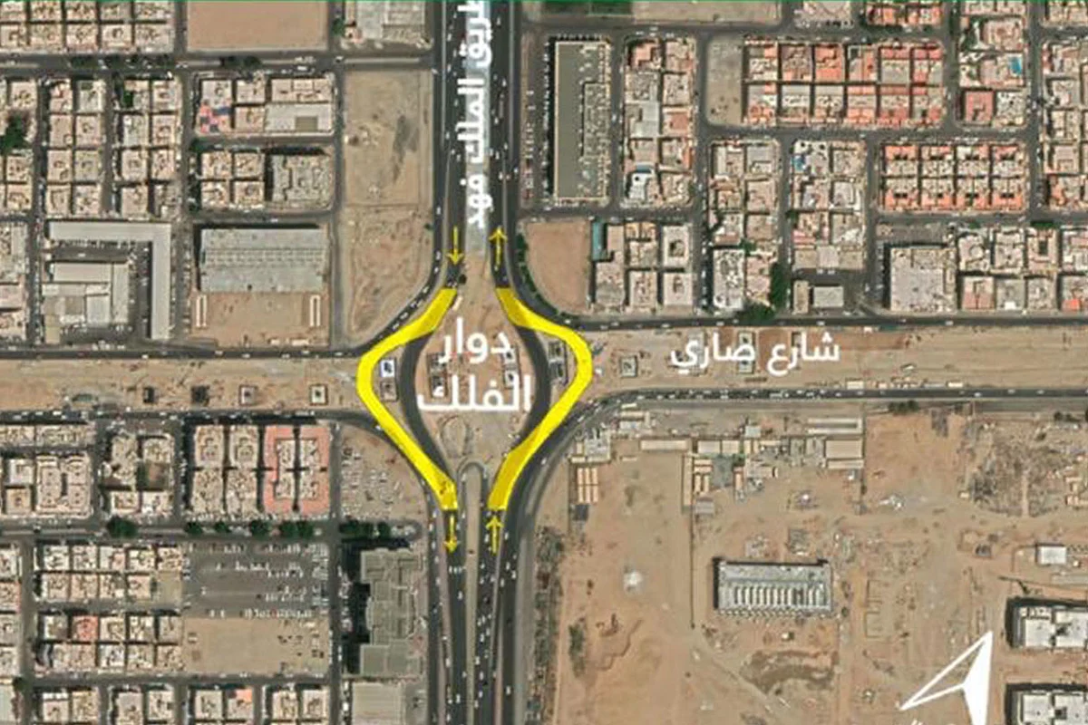 «أمانة جدة»: تحويل حركة المركبات لمحور طريق الملك فهد