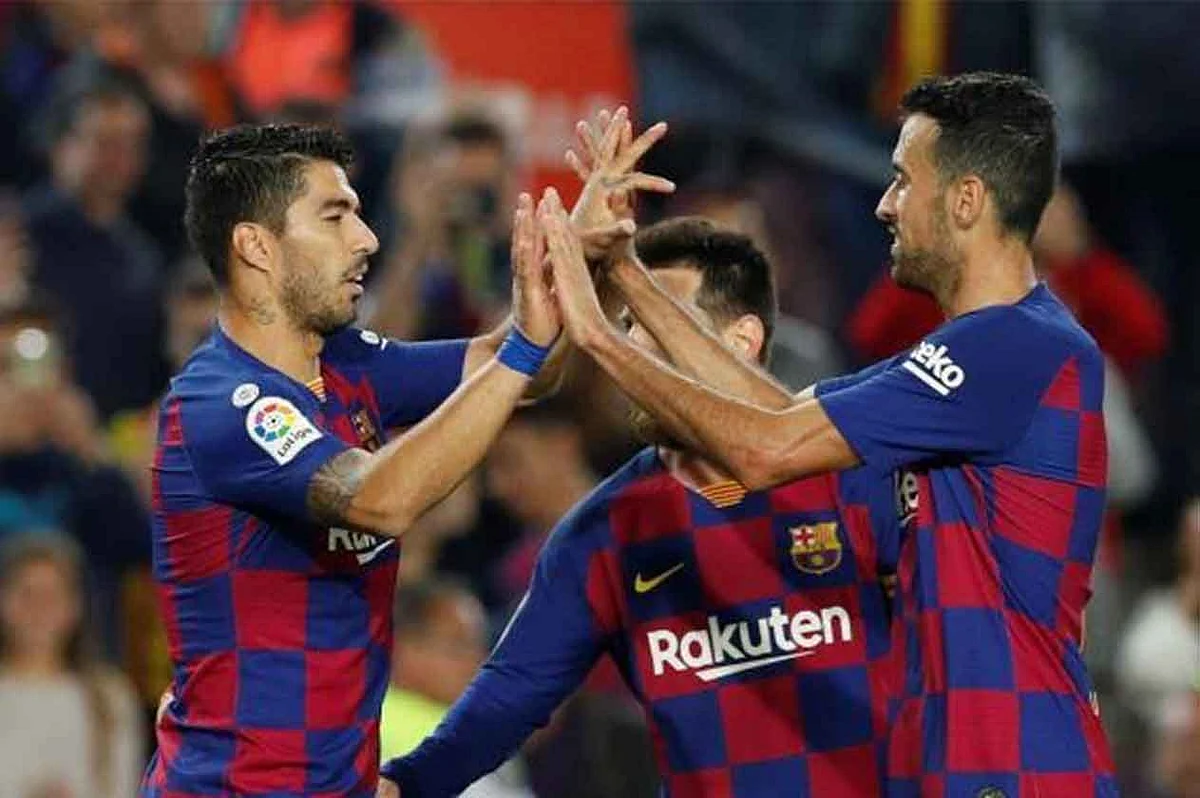 ميسي يتألَّق ويقود برشلونة لاكتساح بلد الوليد بخماسية في الدوري الإسباني