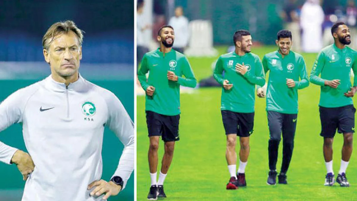 المنتخب السعودي يتدرب على ركلات الترجيح
