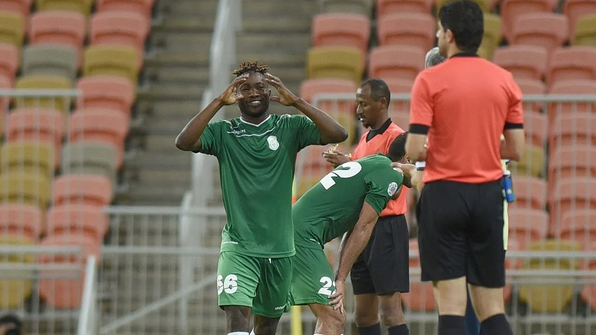 الكوكب السعودي يضم الغاني بناهيني لاعب الاتحاد السكندري