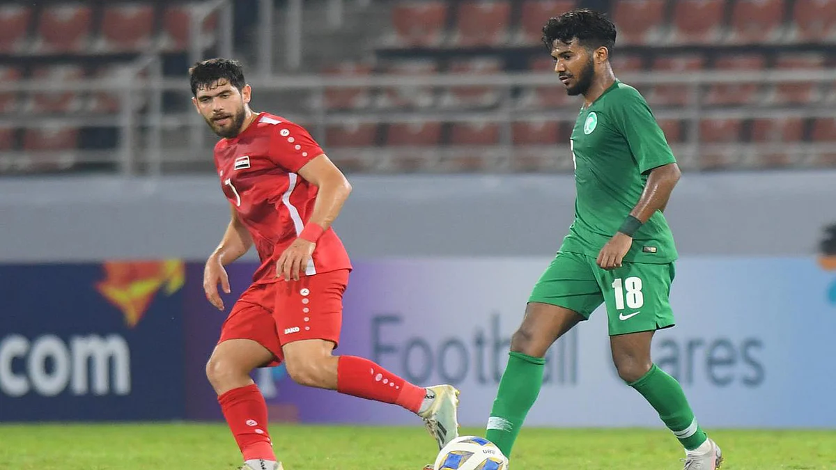 السعودية وسوريا.. التعادل السلبي يسيطر على مجريات الشوط الأول