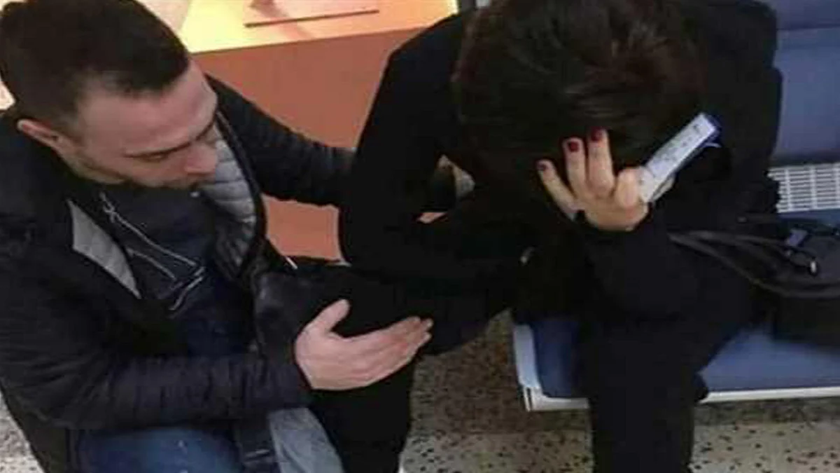 صورة بكاء شيرين تثير التساؤلات على مواقع التواصل الاجتماعي