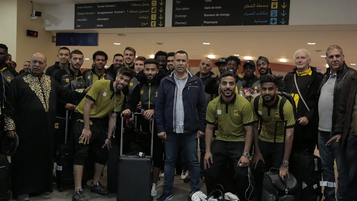 بالصور.. وصول بعثة الاتحاد إلى المغرب لمواجهة أولمبيك آسفي
