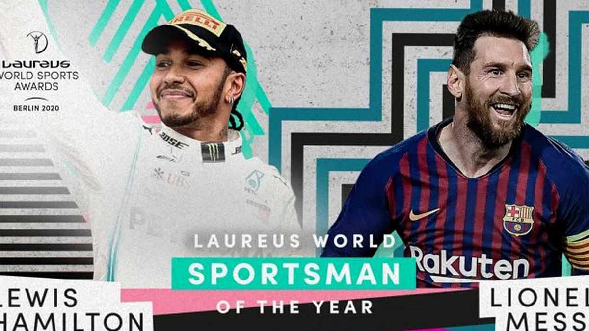 ميسي وبطل العالم للفورمولا يتقاسمان جائزة أفضل رياضي بالعالم 2019