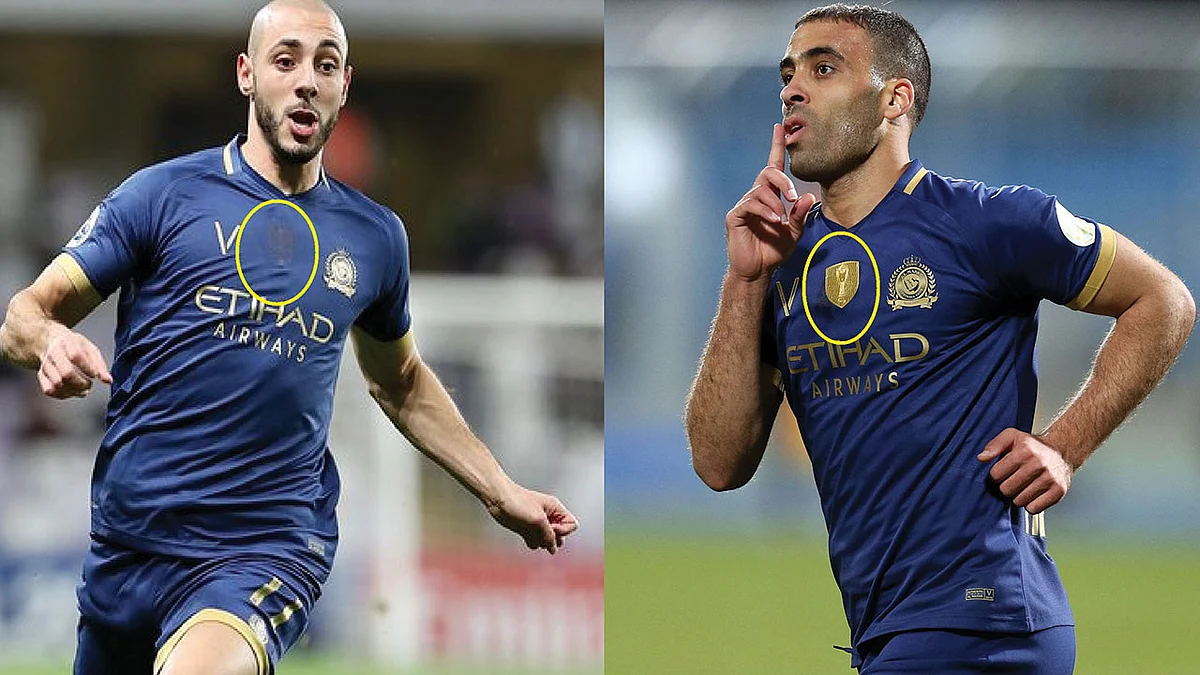 لماذا اختفى شعار التتويج بالدوري السعودي من قميص النصر؟