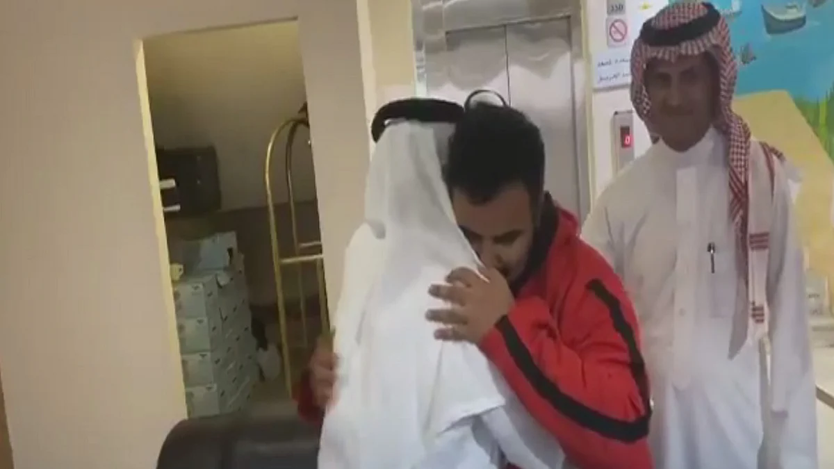 بالفيديو.. أول لقاء بين المختطف الثاني بقضية «خاطفة الدمام» مع عمه بعد 20 عامًا