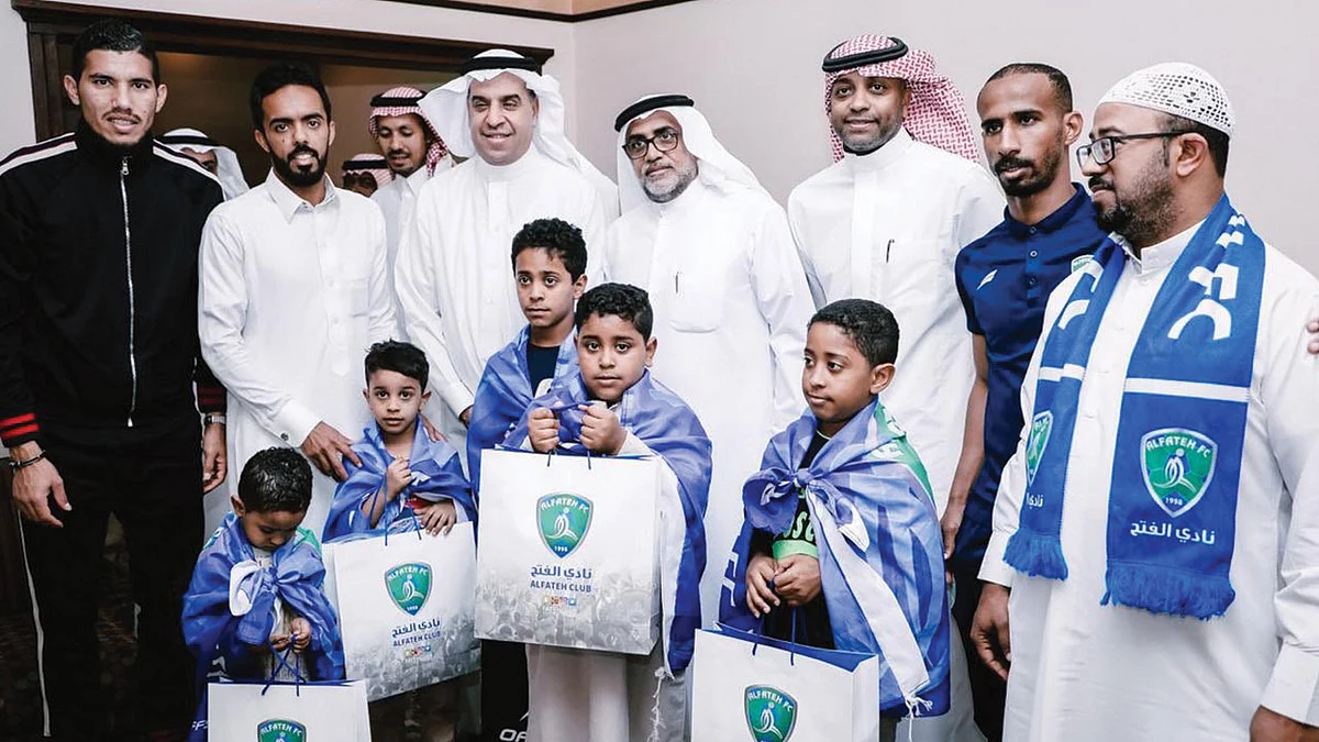 إدارة الفتح تزور أسرة الطفل «غيث الفرحان».. وتقدم واجب العزاء