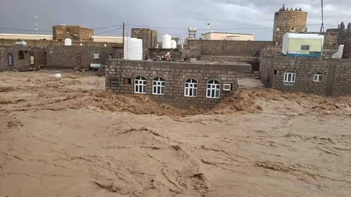 اليمن.. مصرع 7 أشخاص وتضرر 6000 أسرة في سيول مأرب