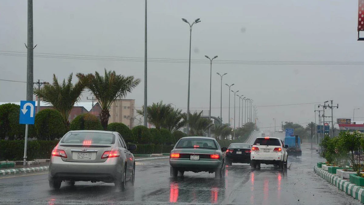 تنبيه متقدم بهطول أمطار على منطقة الرياض حتى العاشرة صباحًا