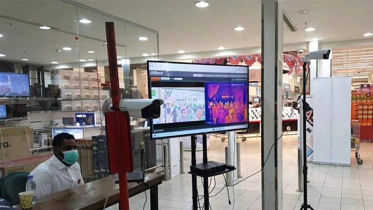 أمانة جدة تفعِّل الكاميرات الحرارية بمراكز التسوّق