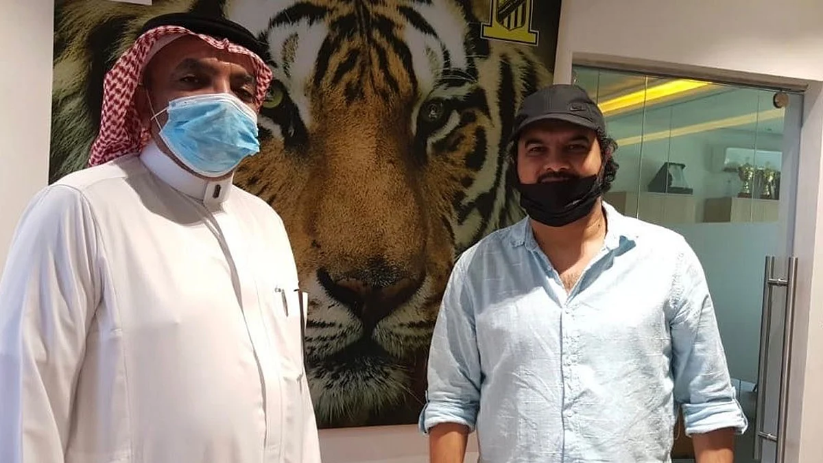 بخيت يتسلم مهمته مديرًا تنفيذيًّا بنادي الاتحاد