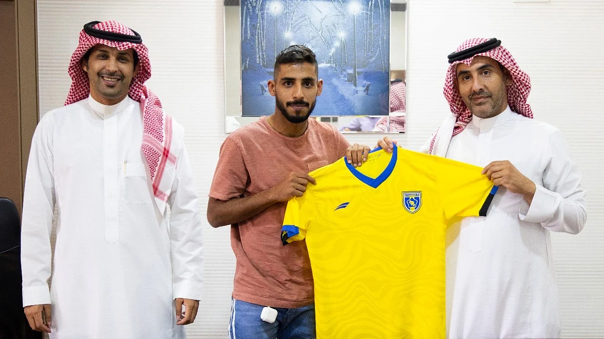 التعاون يتعاقد مع لاعب خط الوسط «مطير الزهراني» لثلاثة مواسم