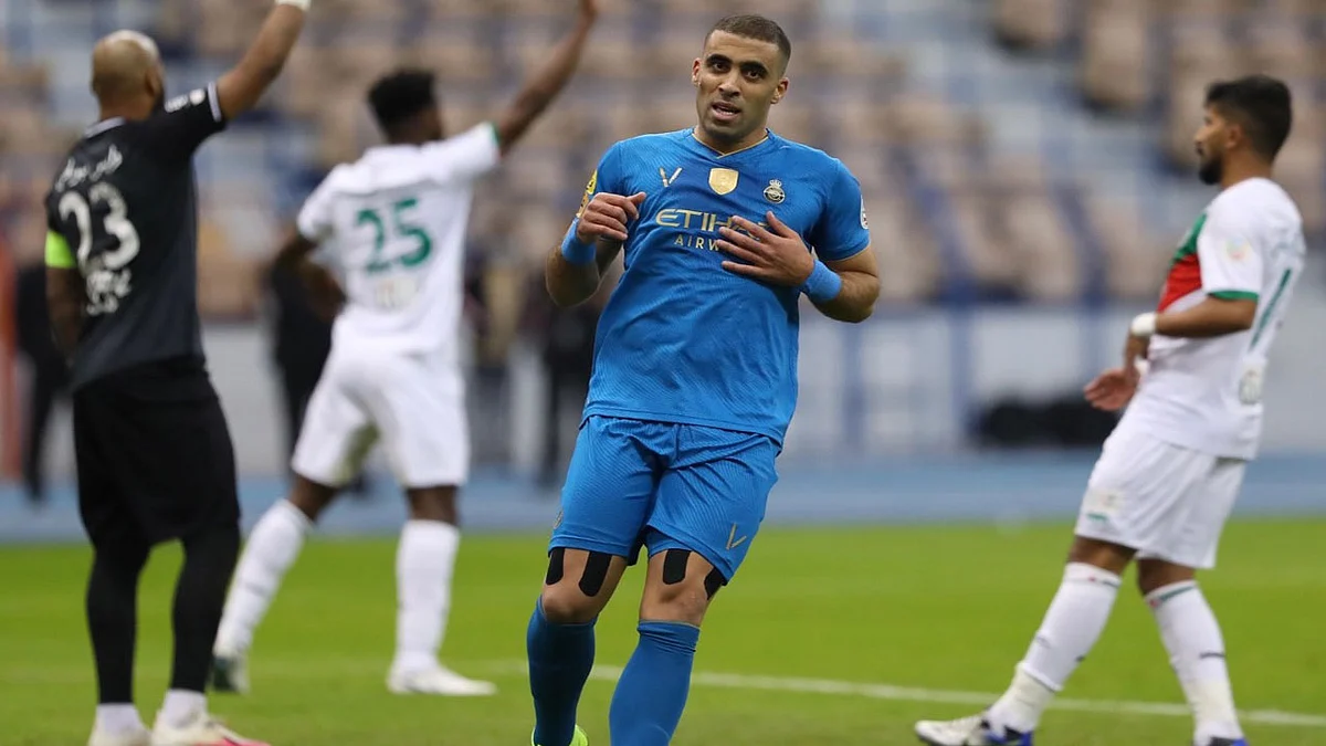 عقوبة انضباطية تنتظر حمدالله بعد تعادل «النصر» مع «الاتفاق»