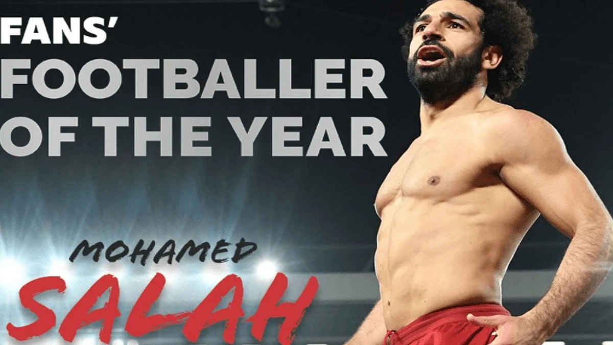 محمد صلاح لاعب العام في إنجلترا باختيار الجماهير
