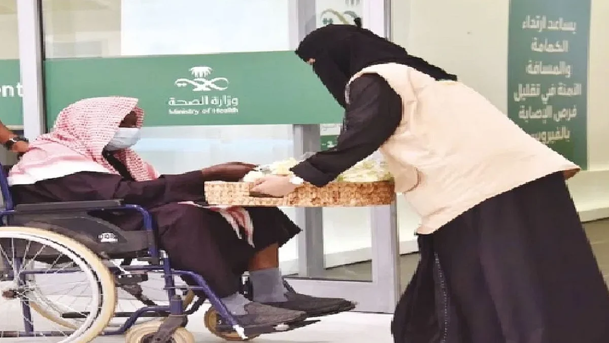 مركز تطعيم لقاح كورونا بجدة.. نظرة من الداخل